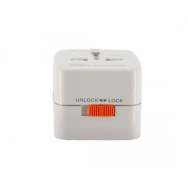 Global Travel Adapter Adaptor (White)