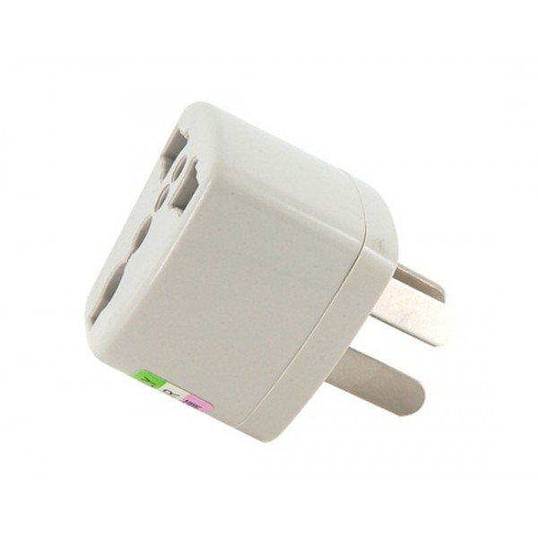 Universal Outlet Power Adapter Australian Plug (Silver)