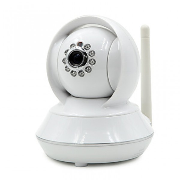 8GB TF Card and HD720P H.264 P2P WIFI Camera IP 1.0M Pixels PTZ IR Night Vision Wired or Wirless Camera WIFI